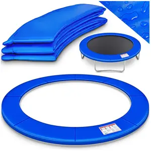 Coussin de protection Trampoline ø 244 cm Couverture Rembourrage, résistant aux intempéries, aux uv et au gel - Kiduku pas cher