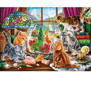 Pièces XXL - Chatons et Aquarium 500 Pièces SunsOut pas cher