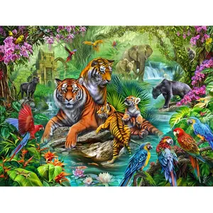 La Jungle des Tigres 500 Pièces  SunsOut pas cher
