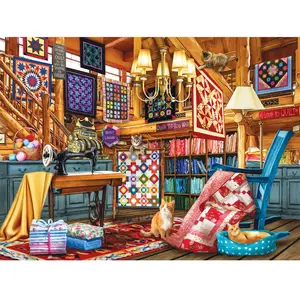 The Quilt Lodge 1000 Pièces SunsOutVendu paramazon