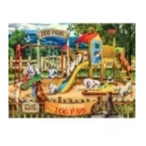 SunsOut Tom Wood - Happy Days Dog Park 28538