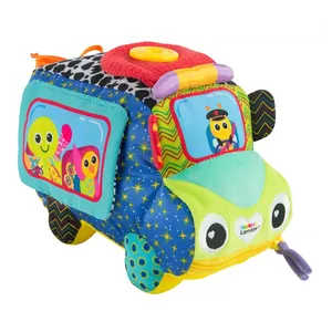 Britains Lamaze bus en peluche interactif junior 25 x 16 x 17 cm en peluche pas cher