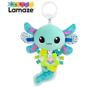 Lamaze Peluche Alise L’axolotl À Clip Pour Landau Et Poussette Multicolore
