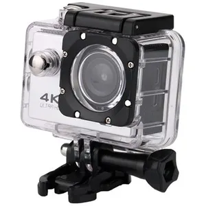 Caméra Sport Télécommande Etanche 4K Wifi 1080P -Argent