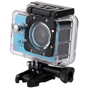 Caméra Sport Télécommande Etanche 4K Wifi 1080P -Bleu pas cher