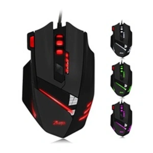 Souris Zelotes T-60 Master 7 Clés Câblées Pour Les Joueurs -Noir