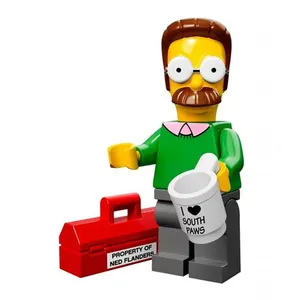 Lego 71005 Minifigurine Les Simpsons Série 1 - N°7-Ned Flanders (1 sac...