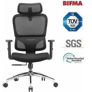 Doro S100 Chaise de bureau ergonomique - Noir S100-M301 pas cher