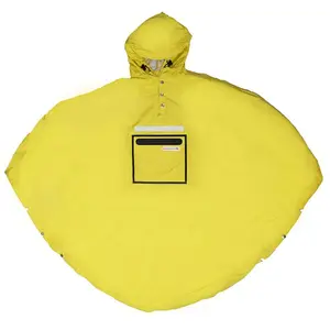 The people's poncho Poncho 3.0, Yelllow, Taille Unique Mixte pas cher