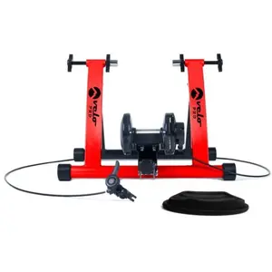 Comparateur de prix : Velo Pro Home Trainer Turbo Magnétique - Rouge