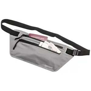Cocoon Secret Waist Wallet - Pochette voyage Grey / Yellow Taille unique pas cher