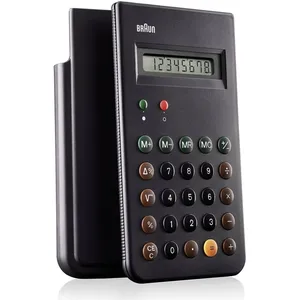 BRAUN BNE001 CALCULATRICE - NOIR: Fournitures de bureau pas cher
