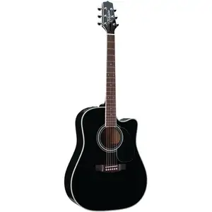 Takamine EF341SC guitare folk électro-acoustique BlackVendu parbax-music