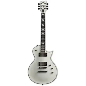 ESP E-II Eclipse Snow White Satin avec étui