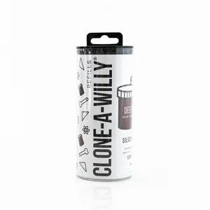 Clone-A-Willy Rechargez le teint profond silicone Transparent Taille Unique pas cher