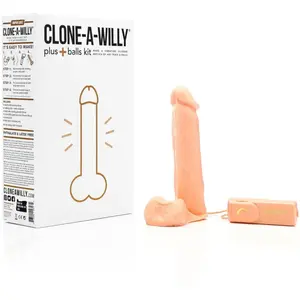Clone A Willy Vibromasseur Personnalisable avec Testicules pas cher