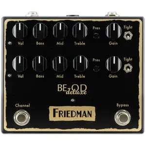 Friedman BE-OD Deluxe pédale d'overdriveVendu paramazon