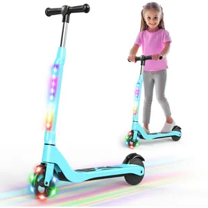 Trottinette Electrique Pour Enfants 6-14 Ans - Écran Led - Néons Color...Vendu parcdiscount
