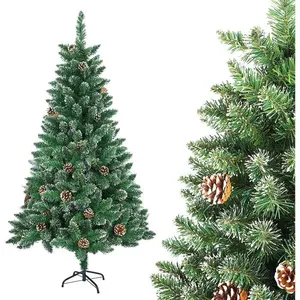 LARS360 Sapin de Noël Arbre Artificiel avec Support en Métallique pour... pas cher