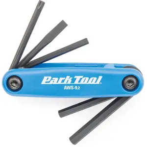 Park Tool AWS-9.2 Tool Pliant-/ T25, 4/5/6 Adulte Unisexe, Argent, Taille Unique
