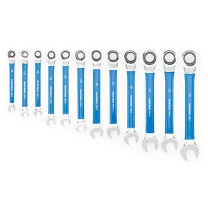 Comparateur de prix : Clés à cliquet PARK TOOL - 6-17 mm - Acier chromé au vanadium et vinyle bleu
