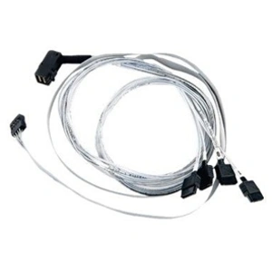 Câble interne SAS avec bandes latérales - Adaptec - 80 cm - Connecteur à angle droitVendu parrue-du-commerce