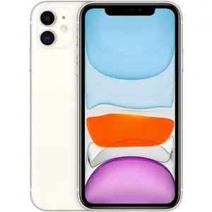 Apple iPhone 11 128Go - Blanc - Débloqué pas cher