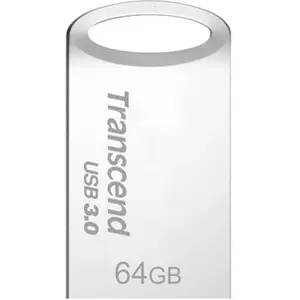 Clé USB TRANSCEND JETFLASH 710 - 64 Go - USB 3.1 - Placage Argent