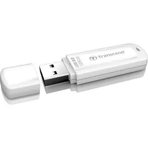 Clé USB - TRANSCEND - JetFlash 730 128Go Blanc TS128GJF730