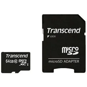 Transcend TS64GUSDXC10 mémoire flash 64 Go MicroSDXC NAND Classe 10 pas cher