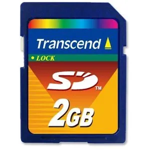 Transcend Information Carte Mémoire Flash - 2 Go - Carte Secure Digital (SD) 30x pas cher