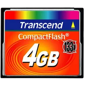 Transcend TS4GCF133 mémoire flash 4 Go CompactFlash MLC pas cher