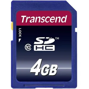 Comparateur de prix : Transcend TS4GSDHC10 mémoire flash 4 Go SDHC NAND Classe 10
