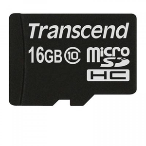 Transcend - carte memoire flash - 16 Go - micro SDHC