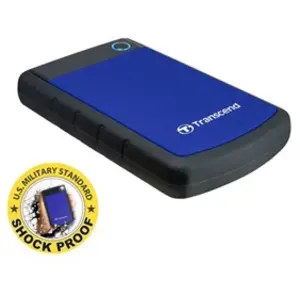 Disque dur externe TRANSCEND StoreJet 2.5" H3B - 2 To - USB 3.0 - Portable pas cher