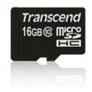 Comparateur de prix : Transcend - Carte mémoire flash - 16 Go - UHS Class 1 / Class10 - micro SDHC