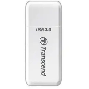 Comparateur de prix : Transcend Lecteur de cartes SD/Micro SD USB 3.0 Blanc TS-RDF5W