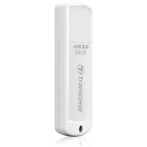 Transcend Clé USB 2.0 64 Go JetFlash 370 Blanc TS64GJF370 pas cher