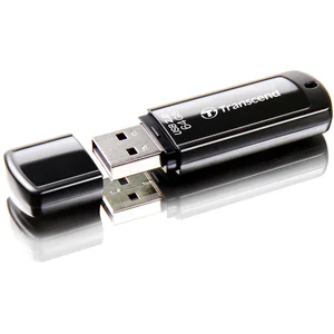 Transcend JetFlash 350 lecteur USB flash 64 Go USB Type-A 2.0 Noir pas cher