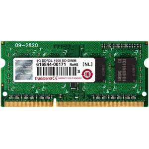 Comparateur de prix : Transcend 4GB DDR3-1600 module de mémoire 4 Go 1 x 4 Go 1600 MHz