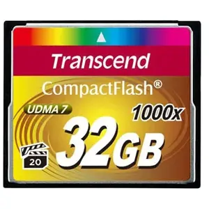 Comparateur de prix : Transcend 1000x CompactFlash 32GB 32 Go MLC