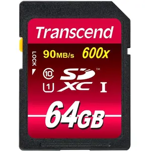Transcend TS64GSDXC10U1 mémoire flash 64 Go SDXC MLC Classe 10 pas cher