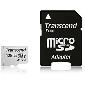 Comparateur de prix : Carte microSDXC Transcend USD300S 128 Go avec adaptateur SD, NAND, V30