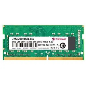 Comparateur de prix : Transcend JM3200HSB-8G 8GB DDR4 3200MHz So-DIMM 1Rx8 1.2V
