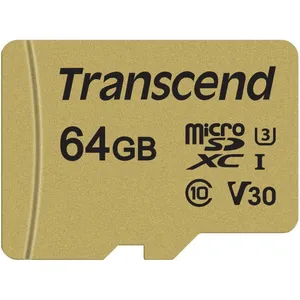 Transcend 500S 64 Go MicroSDXC UHS-I Classe 10 pas cher