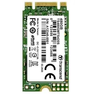 Disque dur SSD TRANSCEND 480Go M.2 2242 SATA3 B+M Key TLC - Marque TRANSCEND pas cher