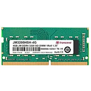 Comparateur de prix : Transcend Mémoire Ram Jm3200hsh-4g 1x8gb Ddr4 3200mhz