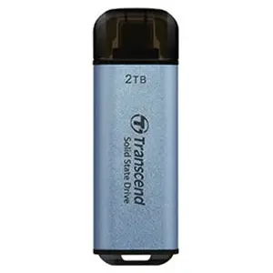 Comparateur de prix : Transcend ESD310 2 To - Bleu - SSD externe USB-C & USB-A