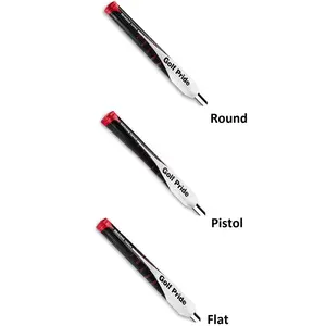 Golf Pride Putter Pride Grip Reverse Taper, blanc/noir/rougeVendu parall4golf