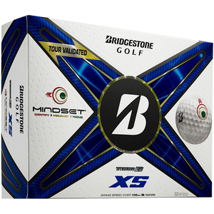 Bridgestone Balles de golf Tour B XS MindSet, blancVendu parall4golf